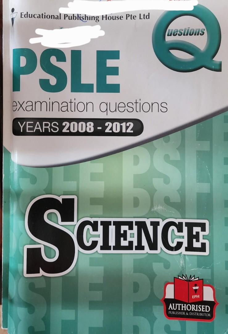PSLE Science 2008 2012 Hobbies Toys Books Magazines Assessment