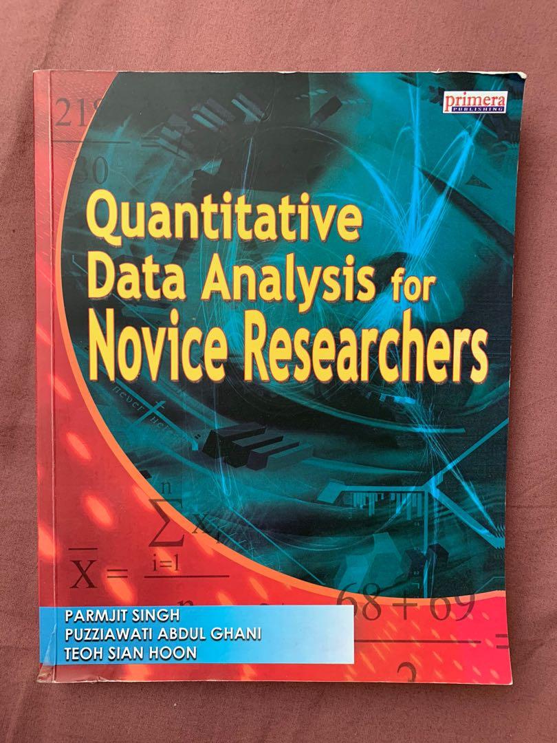 Quantitative Data Analysis for Novice Researchers book, Hobbies & Toys