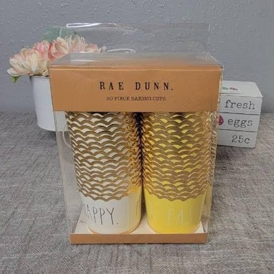 Rae Dunn Easter (Category: Bakeware) located in Marikina City. Submitted by pborj (Listing ID 1191056162, Image 1). Description: Cupcake Happy Easter I’ve used some of these.
