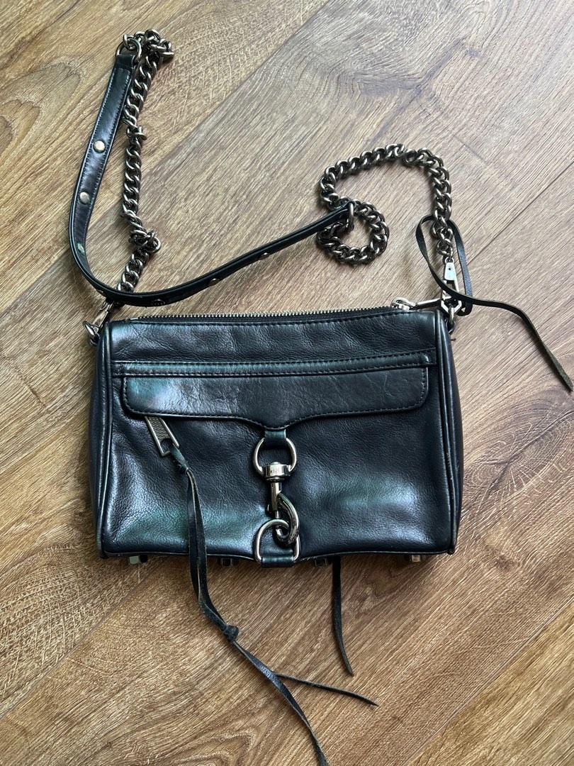 Rebecca minkoff 2025 mini mac silver