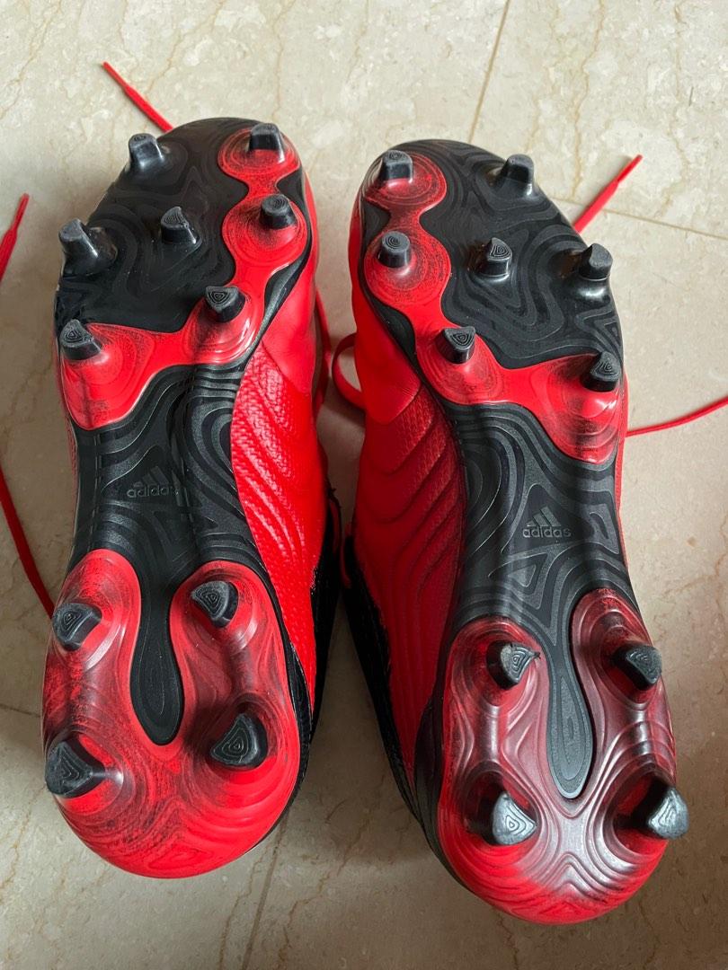 Red Adidas Copa Leather Boots