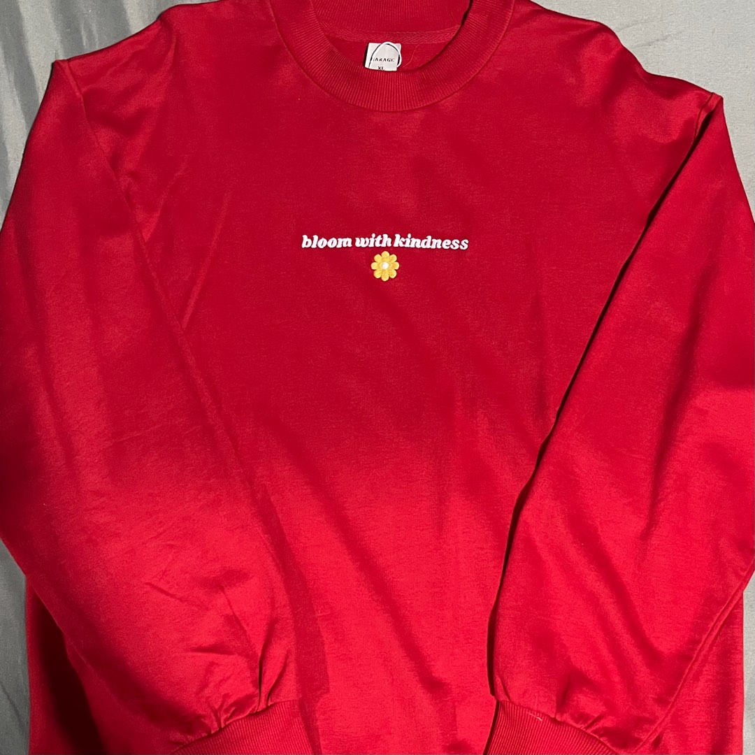 Stay Sweet Sweater Top - Red