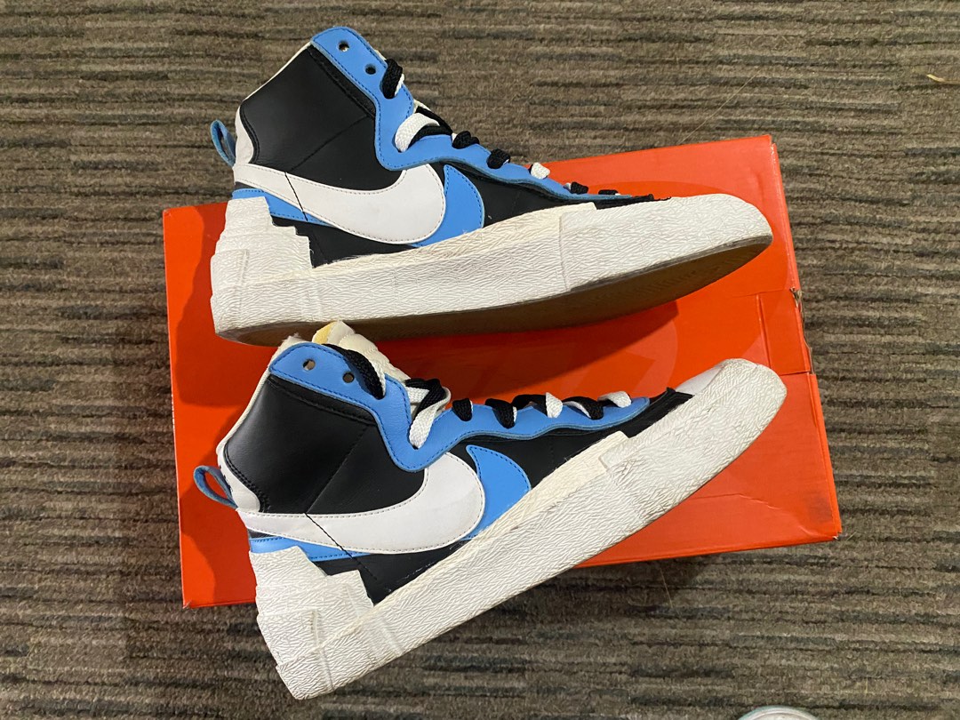 nike blazer mid sacai legend blue