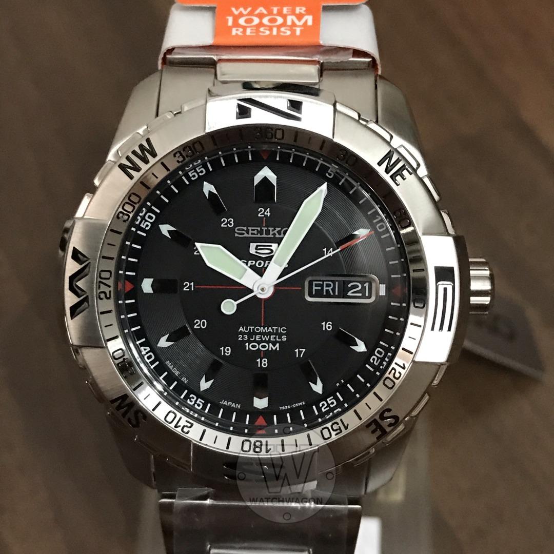 Seiko 5 sports men's automatic snzj05j1 clearance