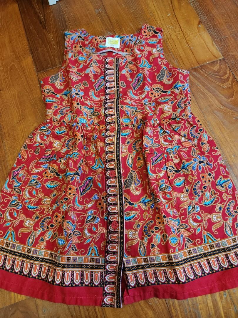 Singapore Girl Sarong Kebaya SQ Air stewardess batik dress, Babies