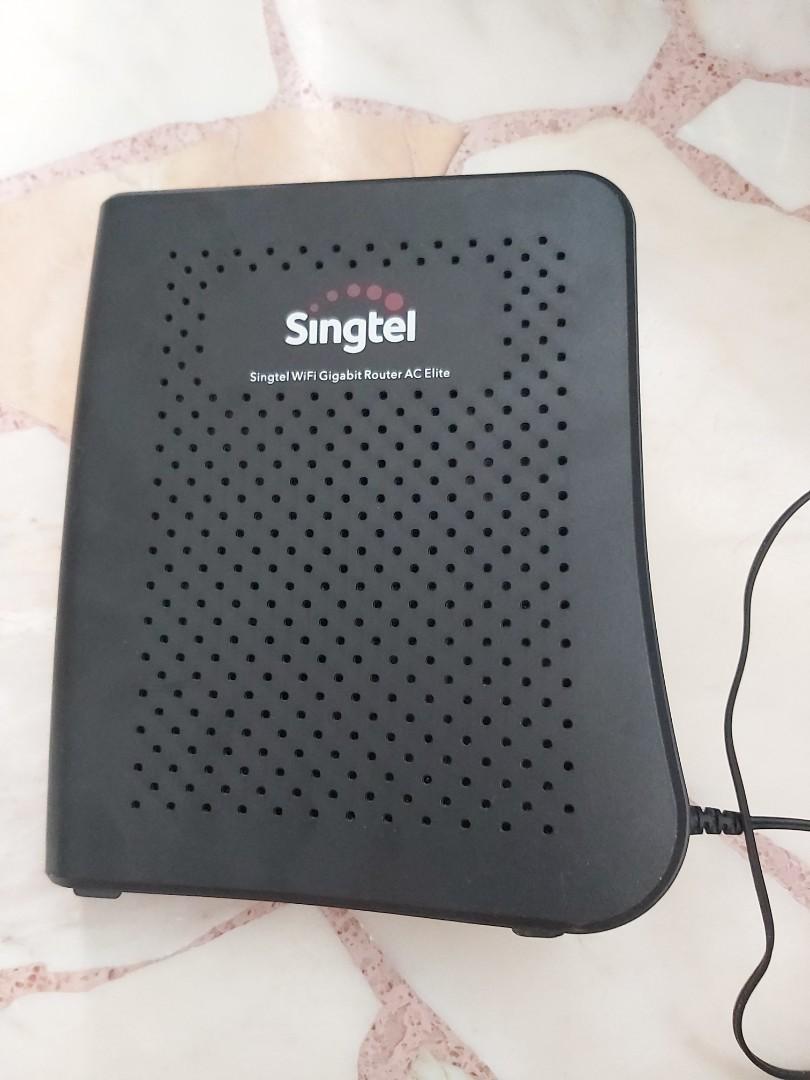 Singtel router, Computers & Tech, Parts & Accessories, Networking on ...