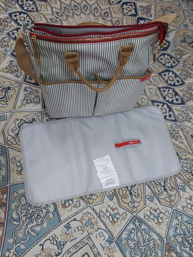 Skip hop diaper bag french stripe on sale