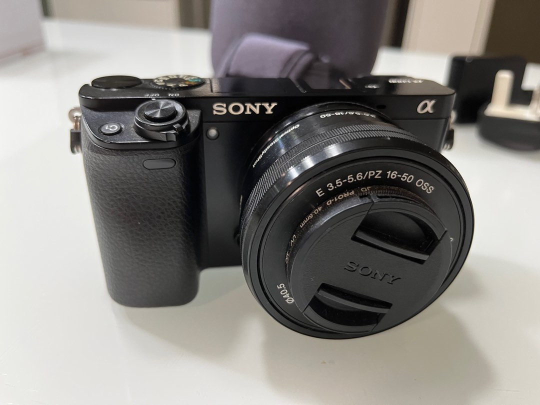 Sony A6000 full set, Photography, Cameras on Carousell