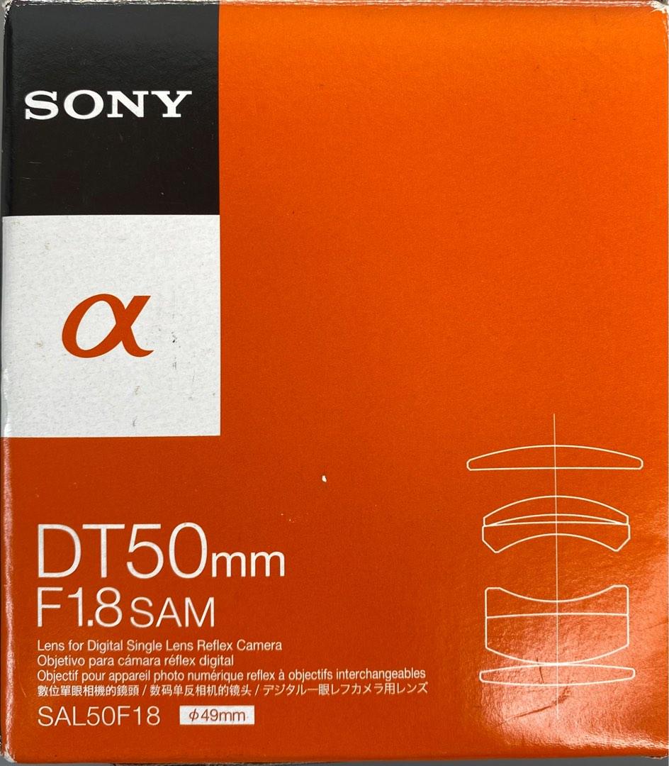 Sony SAL50F18 50mm Camera Lens, Photography, Lens & Kits on Carousell