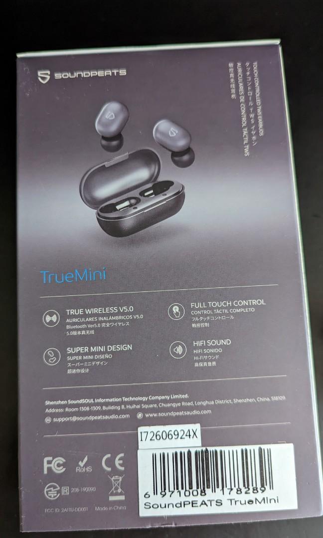Soundpeats tws truemini hot sale