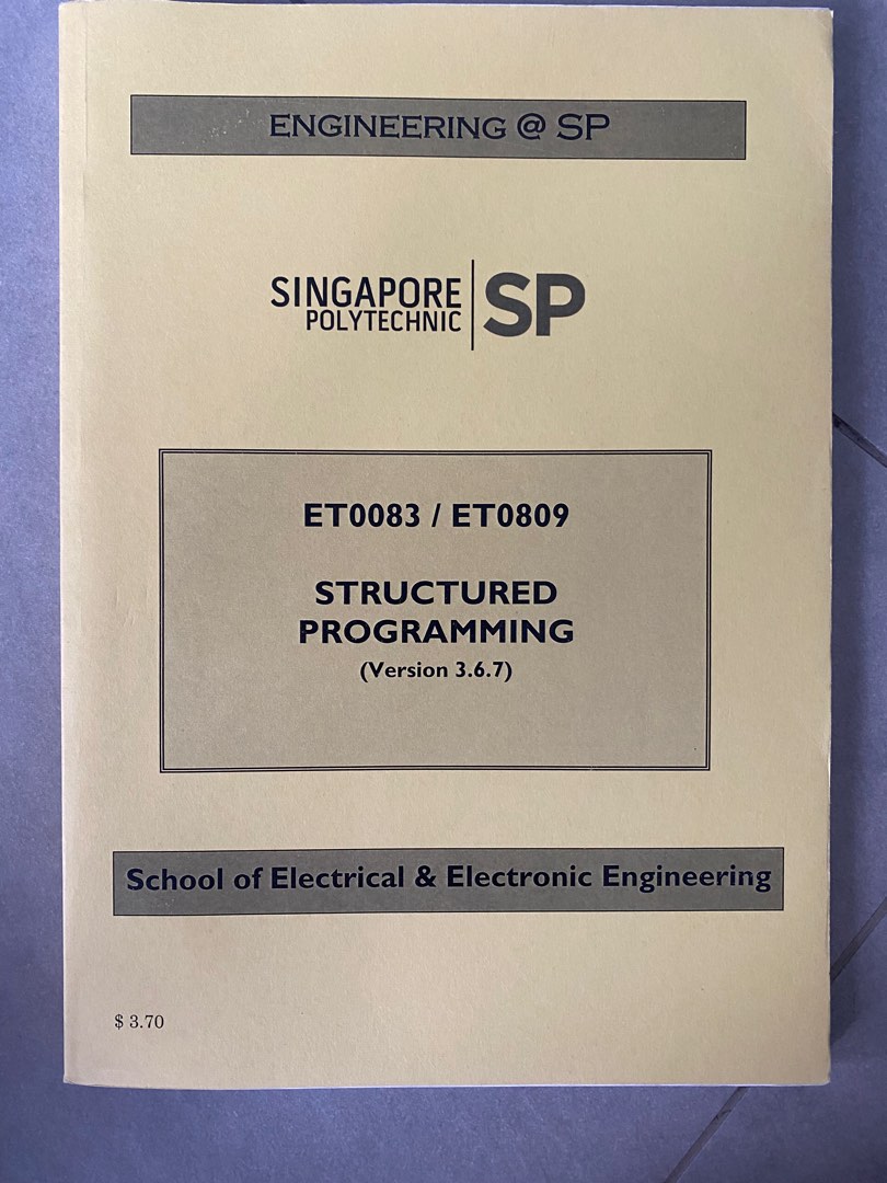 SPROG Structured Programming ET0083, Hobbies & Toys, Books & Magazines ...