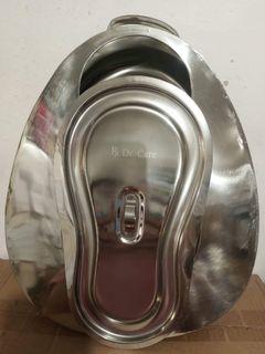 Stainless Steel Bed Pan with Cover