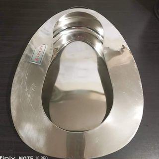 Stainless Steel Bed Pan w/o Cover