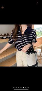 Stripe Knit Top