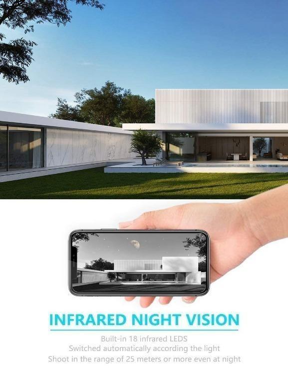Bosiwo 1080p top outdoor security camera