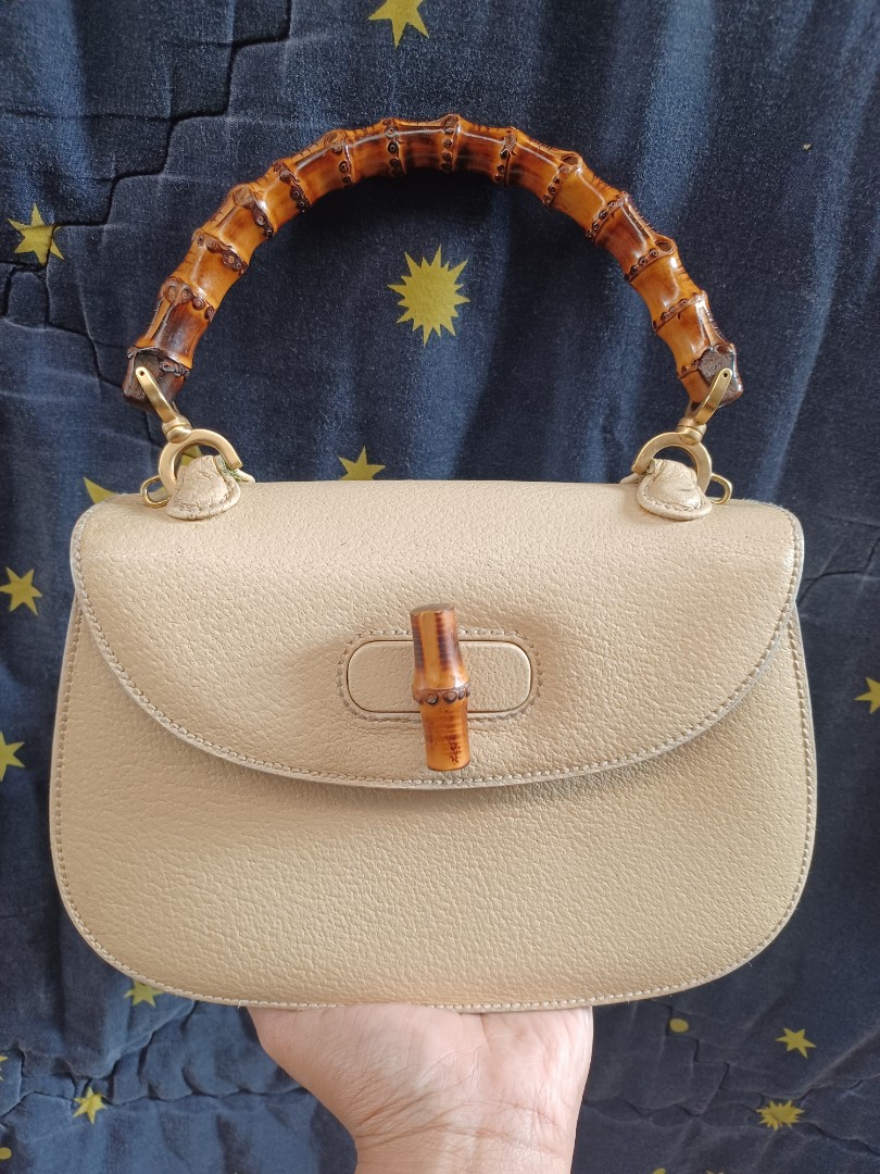 Tas Gucci bamboo original vintage muluss banget