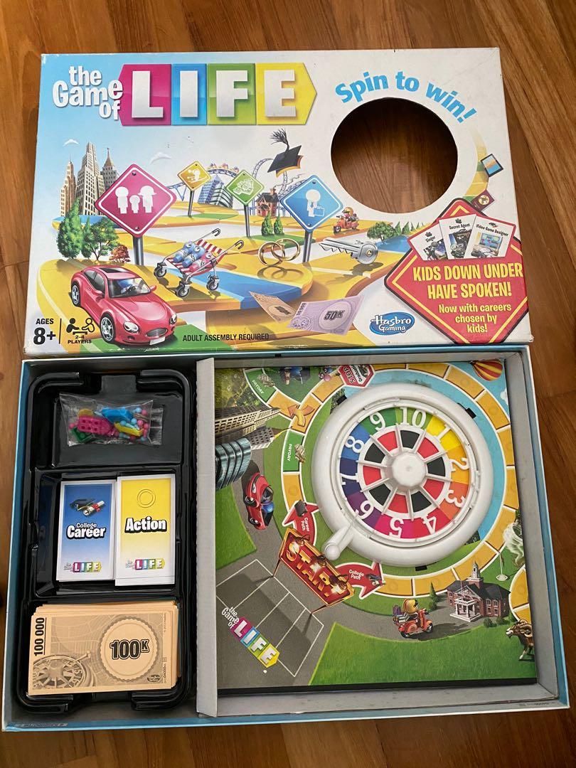 The Game of Life Board Game 100% Complete in Box Milton 