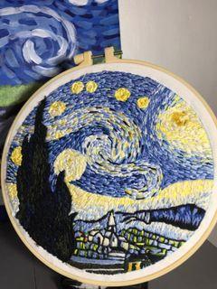 The Starry Night by Van Gogh (Wall Art Bundle)