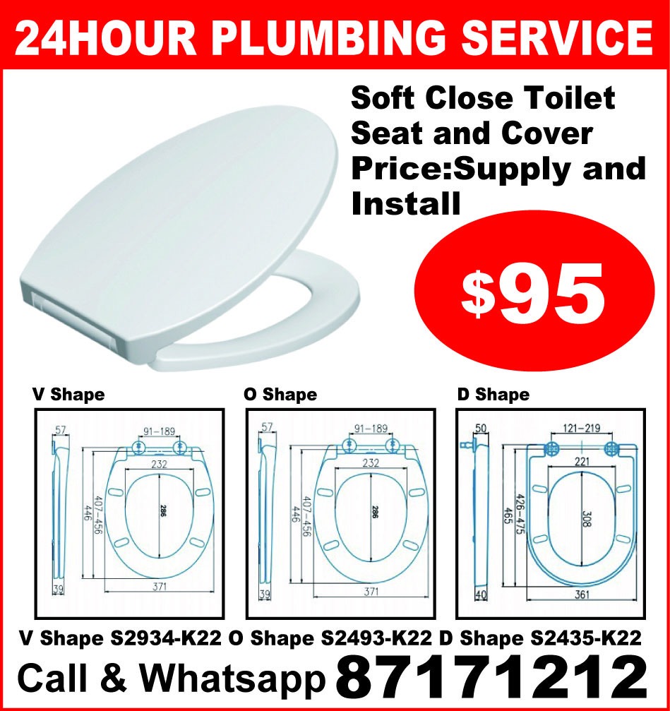 Toilet Bowl Cover (Installation Included) Call or Whatsapp 87171212