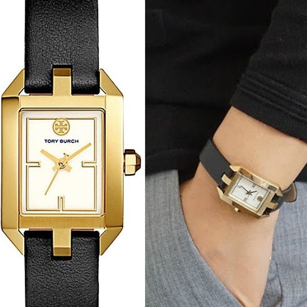 Tory Burch Dalloway Gold Watch TBW1106, Fesyen Wanita, Jam Tangan di  Carousell