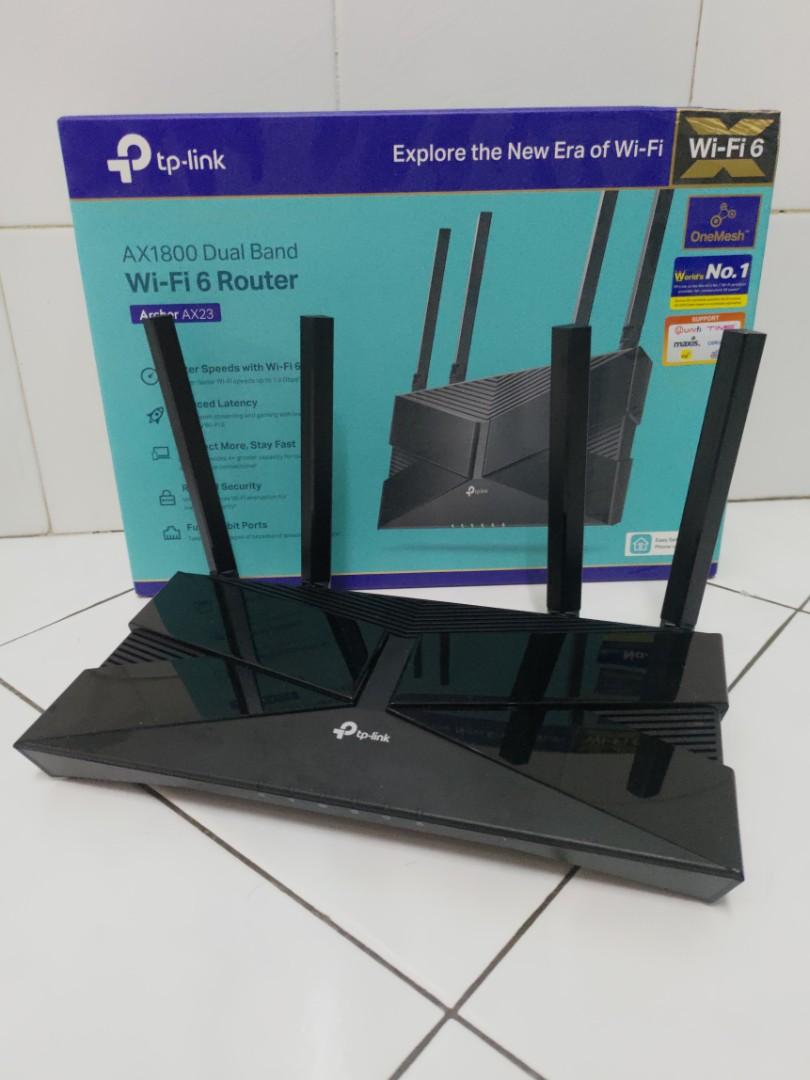TP-Link AX23 Wifi 6 router, Computers & Tech, Parts & Accessories ...