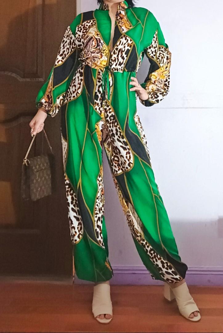 Versace inspired jumpsuit cheap