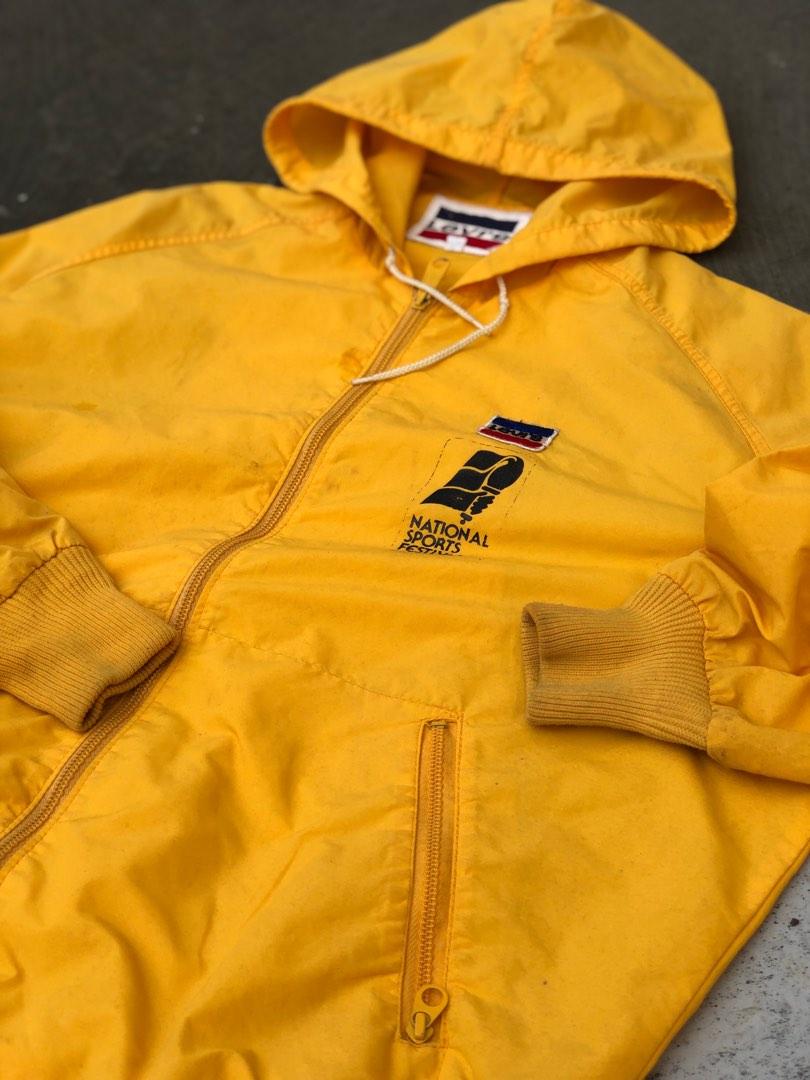 Hooded windbreaker sports festival on sale jacket