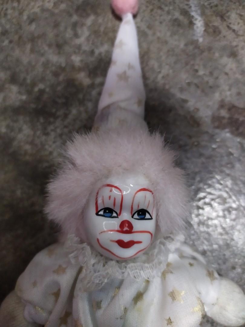 Bean bag porcelain clowns online