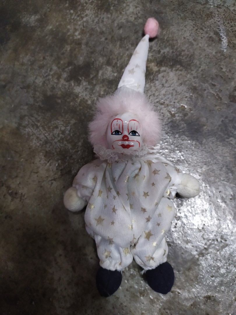 Bean bag clown doll new arrivals