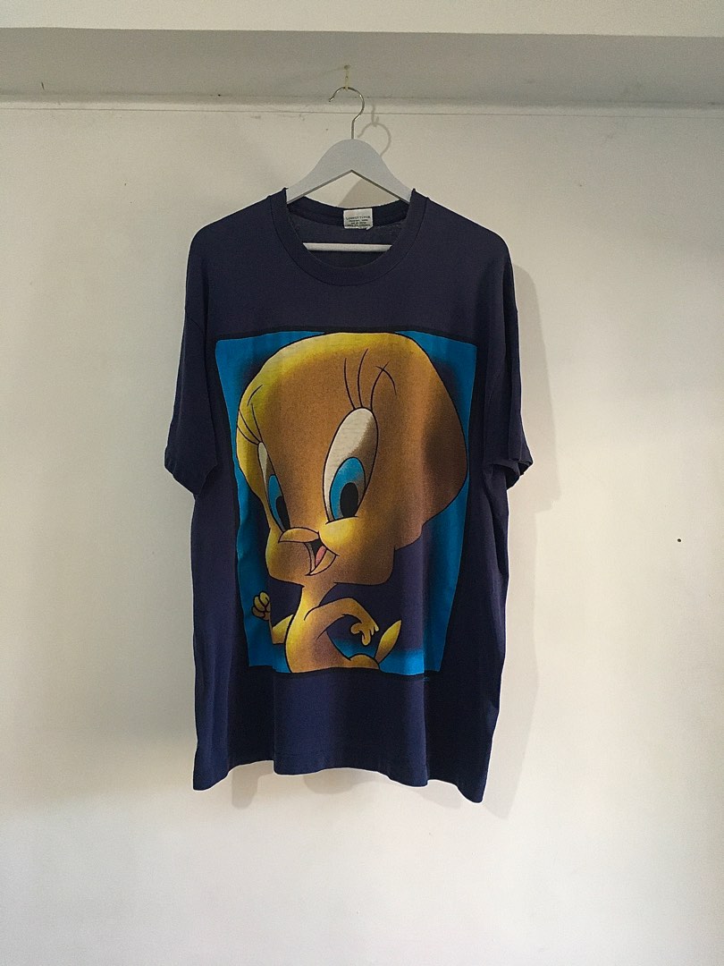 Vintage 90s Tweety Bird Rap tee - Tshirts & Polo Shirts