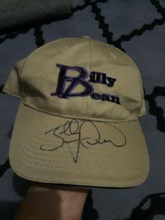 Vintage billy dean singer autograph cap hat