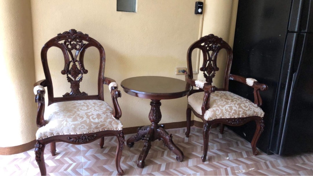 Vintage Coffee Table Set, Furniture & Home Living, Furniture, Tables