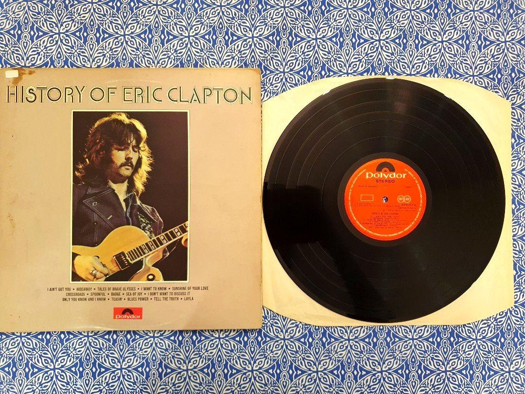 (SALE! PRICE REDUCED!) Vinyl Record: Eric Clapton - History Of Eric Clapton  [Genre: Classic Rock / Country Rock / Rock / Pop-Rock / Blues Rock /