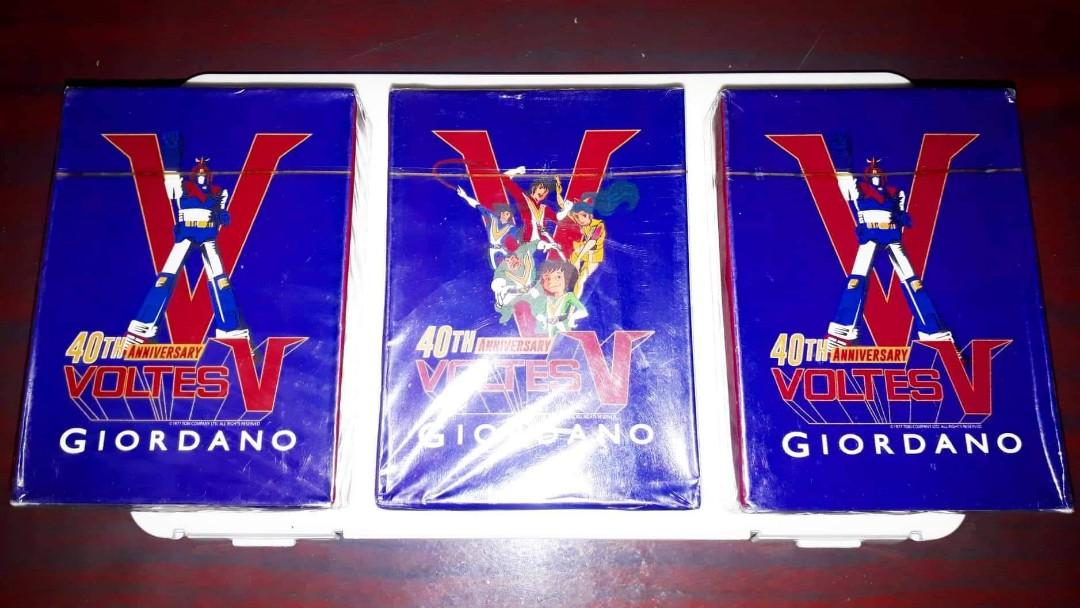 Voltes V Playing Cards, Hobbies & Toys, Memorabilia & Collectibles