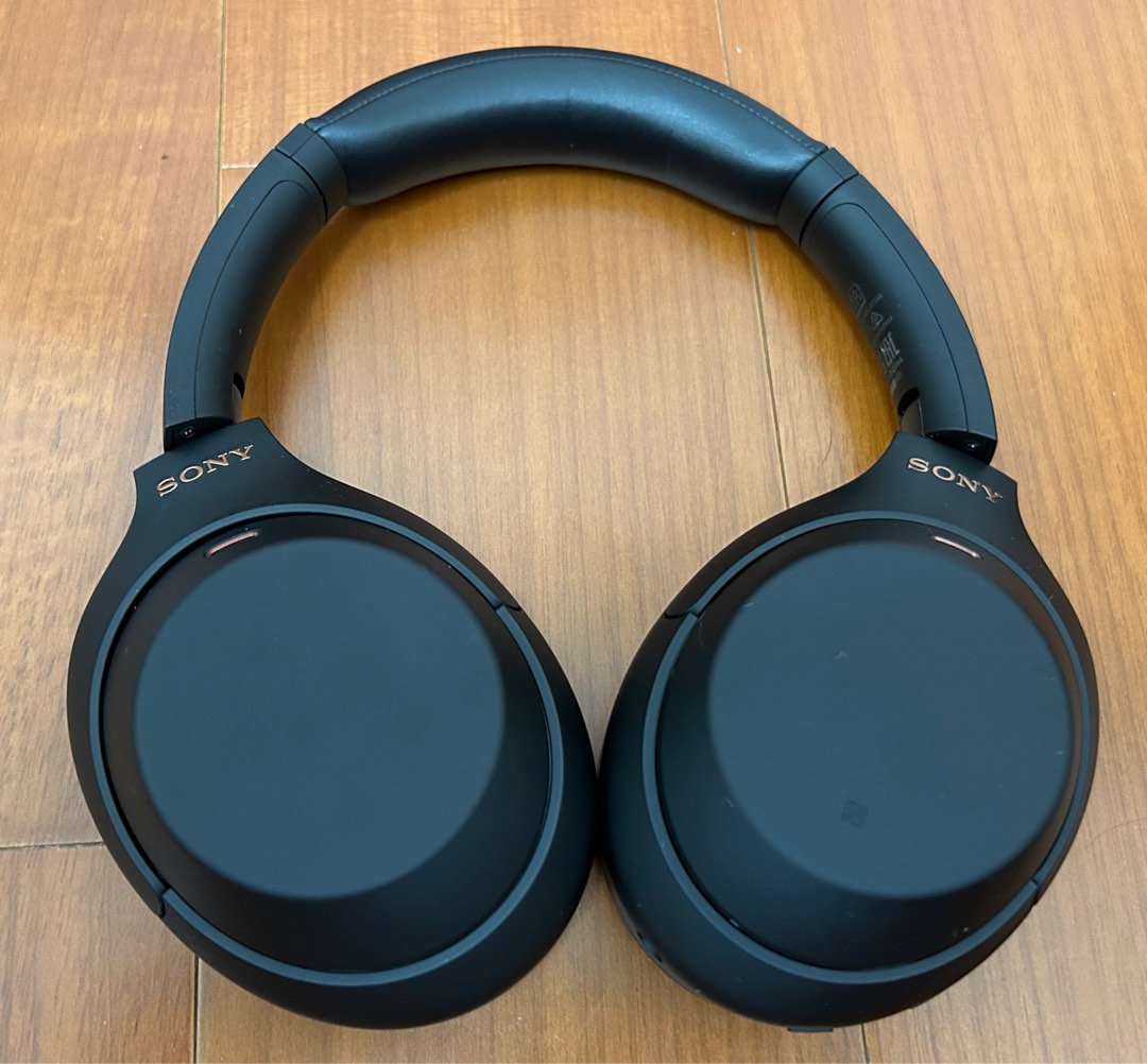 SONY WH-1000XM4 二手狀況佳黑色, 耳機及錄音音訊設備, 頭戴式耳機在