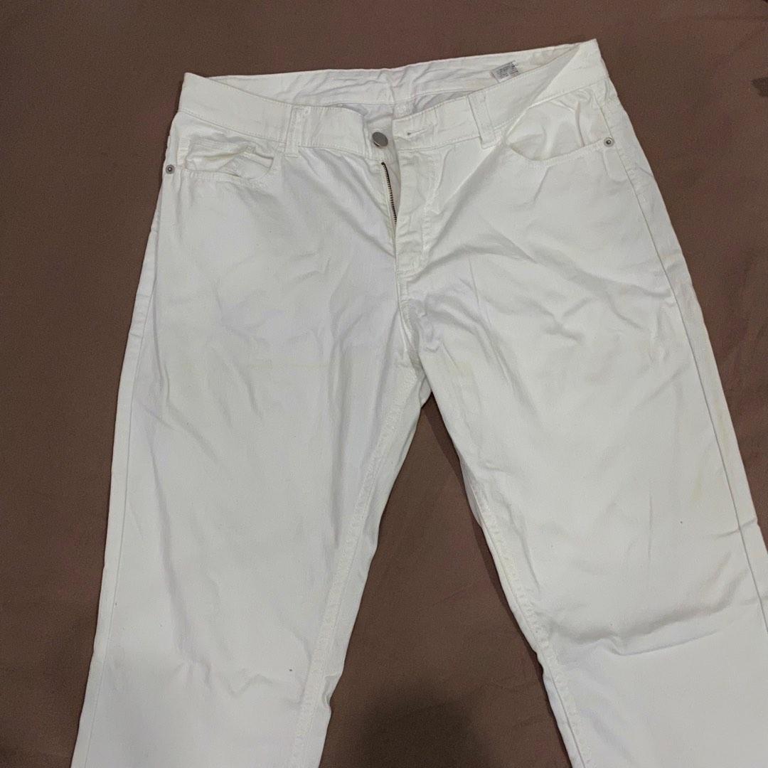 Great Description About Plus Size White Ankle Pants