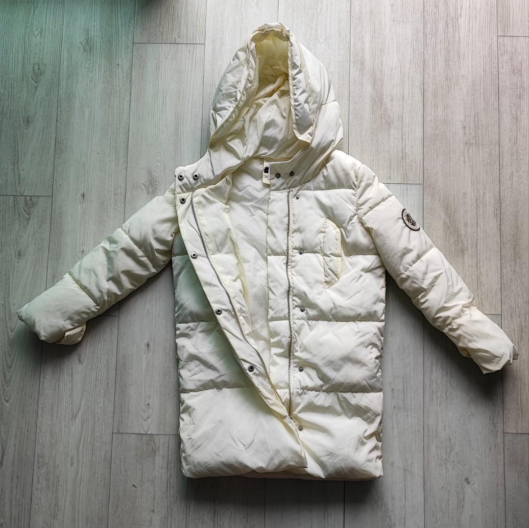 White discount outerwear jacket