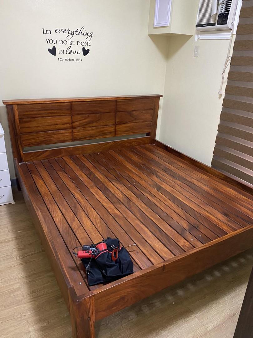 Wooden Bedframe, Furniture & Home Living, Furniture, Bed Frames