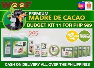 WOOF PREMIUM MADRE DE CACAO (Dog Grooming Kit) [BUDGET Package]