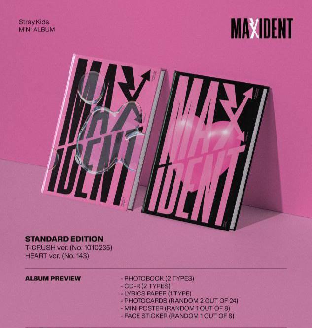 STRAY KIDS - MAXIDENT (Standard Edition - Choose a version) - K