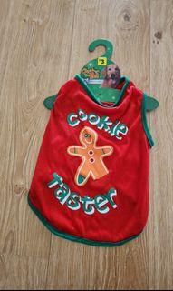 Xmas Pet Shirt "Cookie Taster"