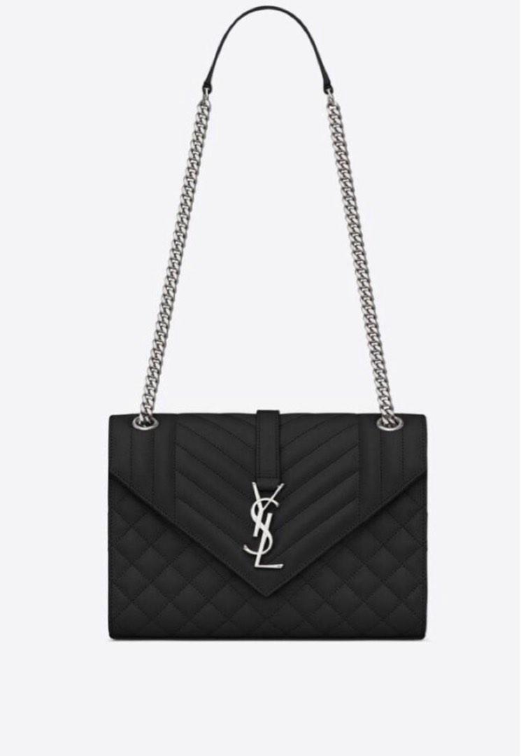 Ysl tri quilt envelope bag large outlet