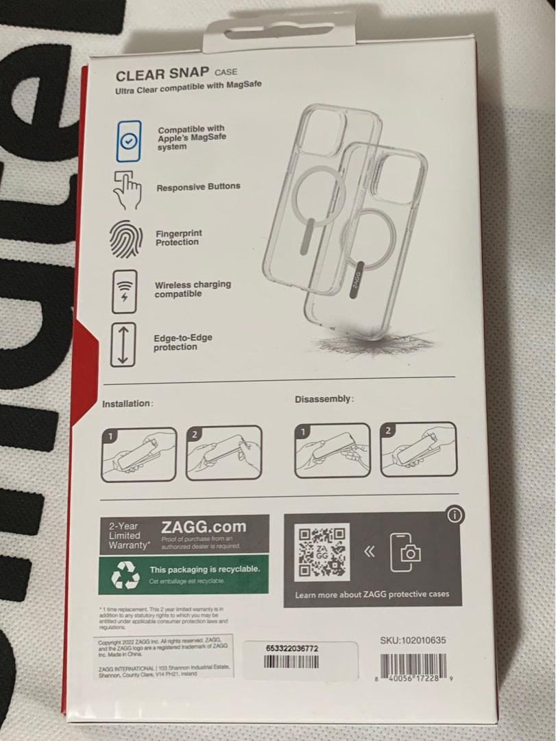 ZAGG Clear Snap for IPhone 14 Pro Max, Mobile Phones & Gadgets, Mobile