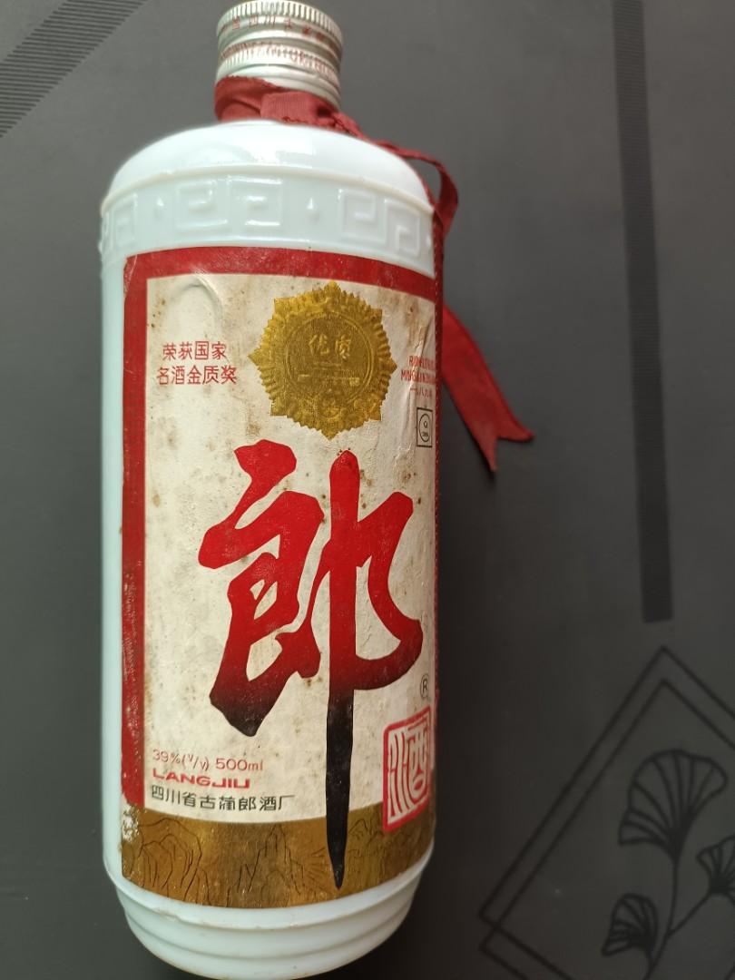 1989年郎酒,39度, 嘢食& 嘢飲, 酒精飲料- Carousell