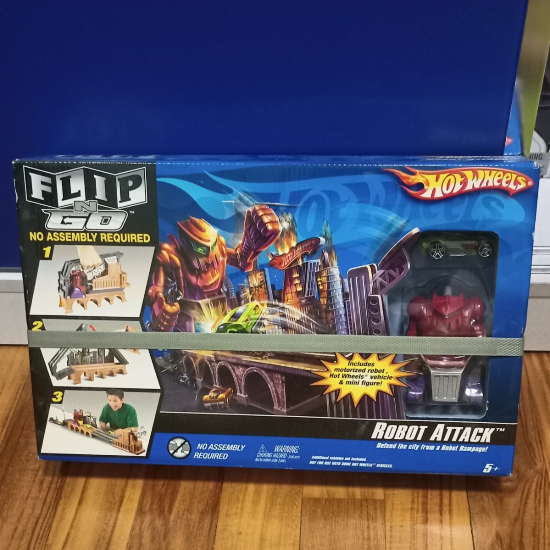 Hot wheels robot attack clearance