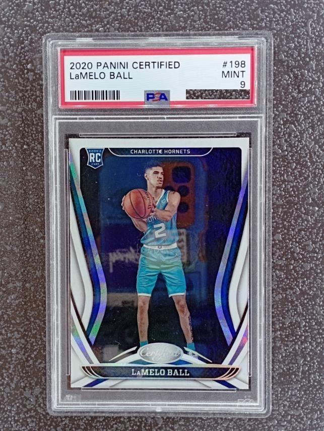 2020-21 Certified LaMelo Ball Rookie Card RC #198 PSA 9 NBA CARDS