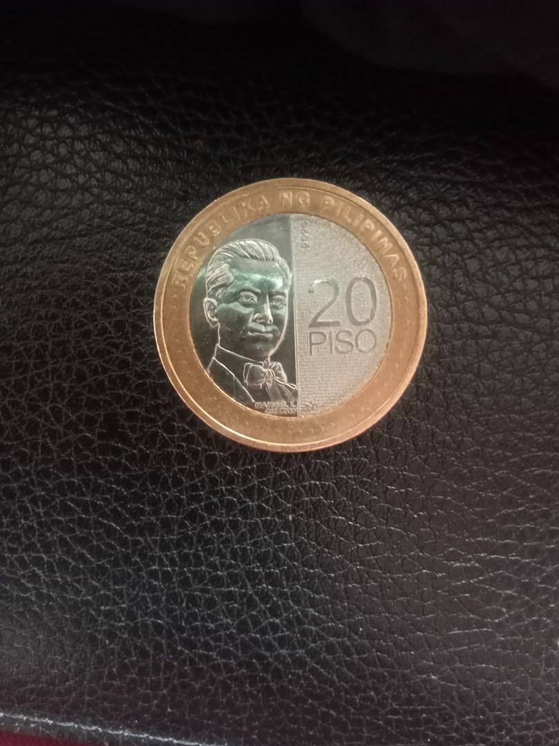 20pesos error coin overlapping (Category: Currency) located in Caloocan City. Submitted by marvingond02486 (Listing ID 1191166058, Image 1). Description: 20 pesos error coin, in good condition.