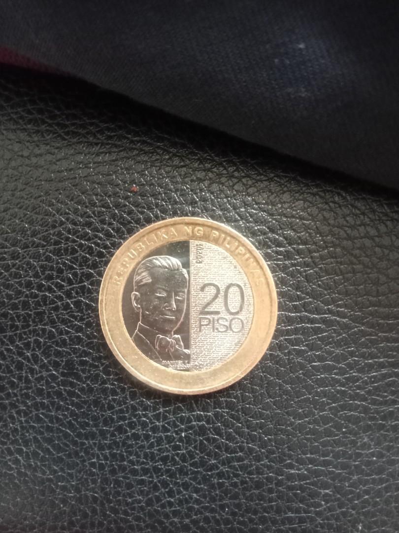 20pesos error coin overlapping (Category: Currency) located in Caloocan City. Submitted by marvingond02486 (Listing ID 1191166058, Image 2). Description: 20 pesos error coin, in good condition.