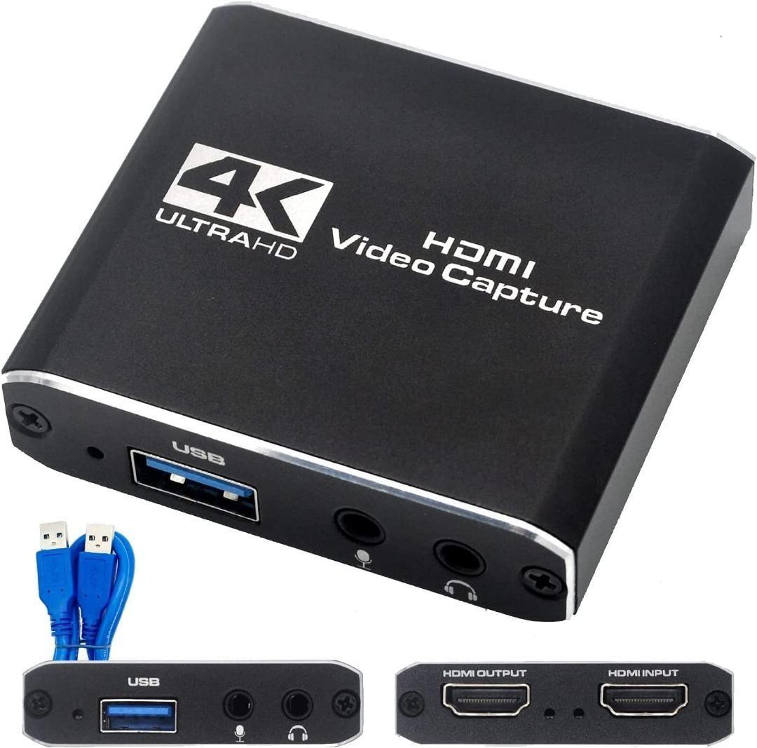 Little World USB 2.0 Audio/Video Converter, Video Capture Card VHS Box VHS  VCR TV to Digital Converter, Windows 2000/XP/Vista/7/8/10/11/Mac