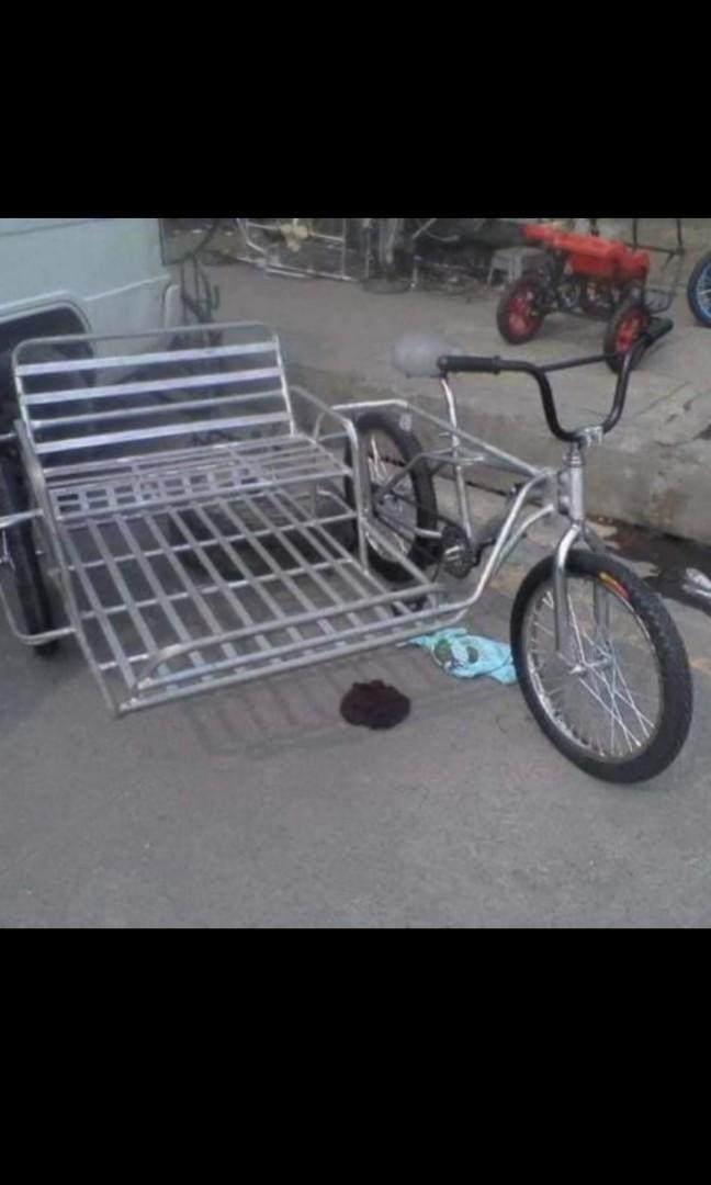 Bmx bike shop with sidecar